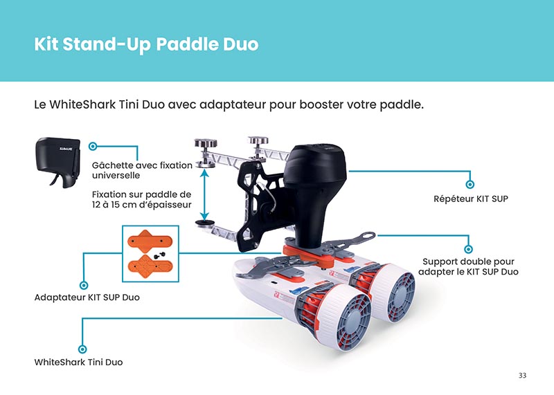 Brochure Sublue - scooters sous-marins